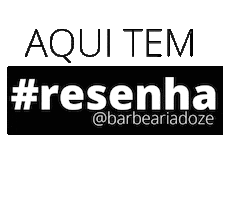 Doze Aquitem Sticker by Barbearia do Zé