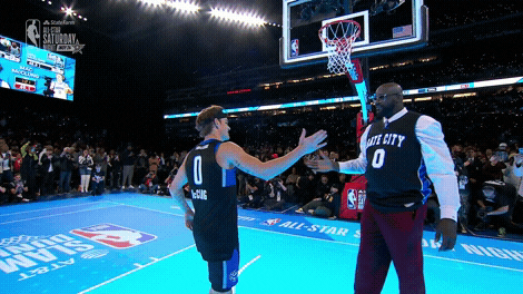 Nba All-Star Hug GIF by NBA