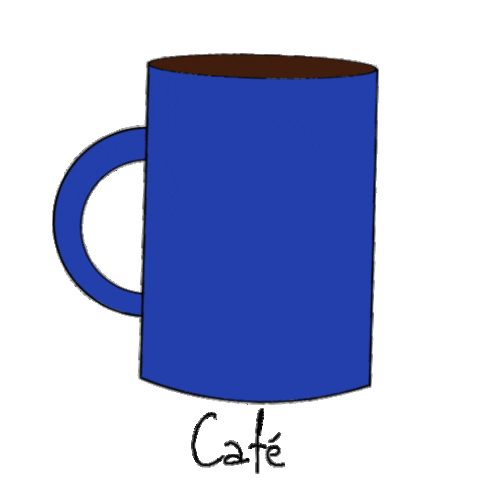 Cafe Sticker