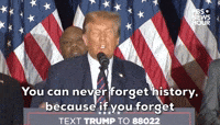 You can never forget history.