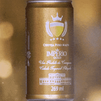 beer gold GIF by Cerveja Império