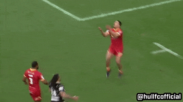 Rugby League Hit GIF by Hull FC