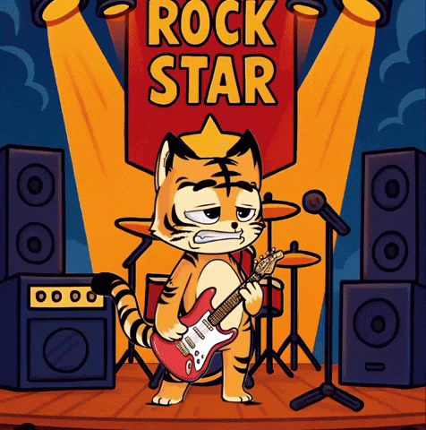 Rock Jamming GIF by Hero Galaxy NFT