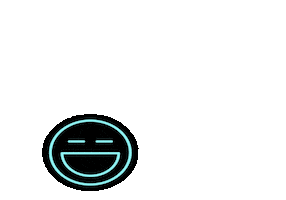 Happy Neon Sticker by LIGANOVA
