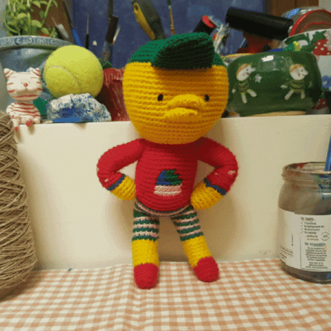 Stop Motion Crochet GIF by Philippa Rice