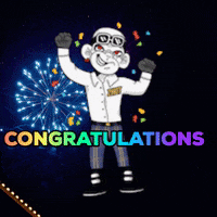 Congratulations Congratz Bro GIF by Zhot Shop