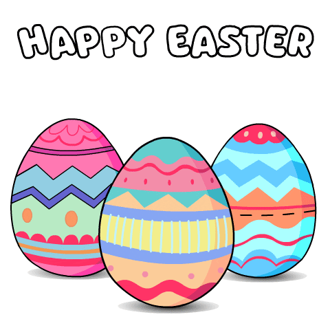 Easter Eggs Sticker by BoDoggos