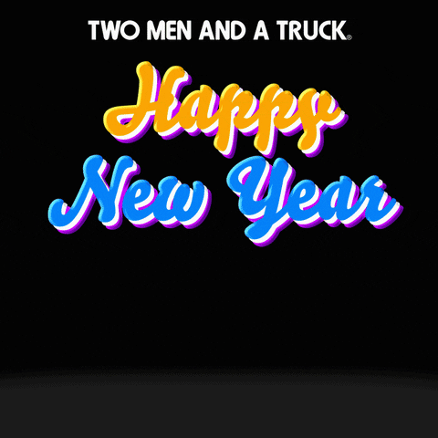 New Year Movers GIF by TWO MEN AND A TRUCK®