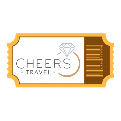 Cheers Travel Sticker