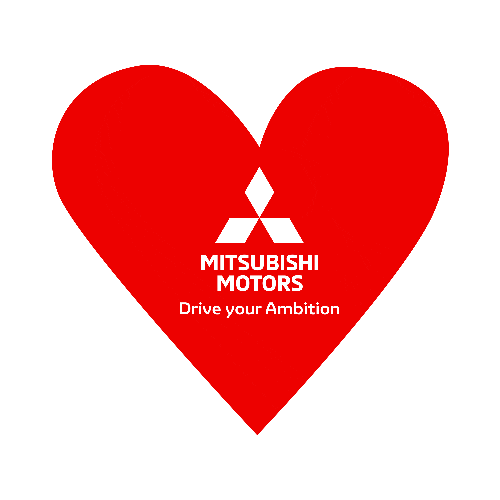 Heart Love Sticker by Mitsubishi USA