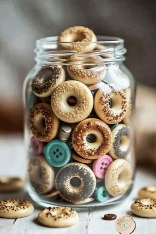 Bagel Buttons GIF