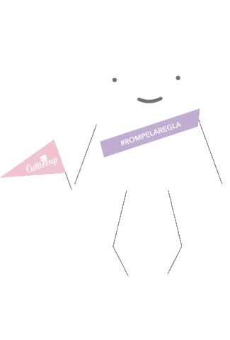 Cuttiecup Sticker