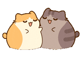 Cats Sticker by Bichi Mao