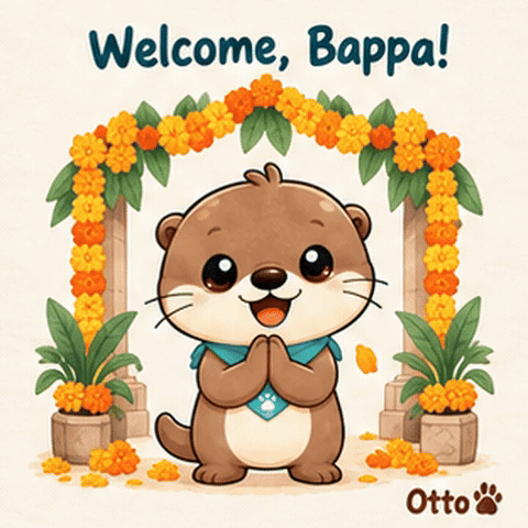 Welcome, Bappa! Otto’s Festive Welcome