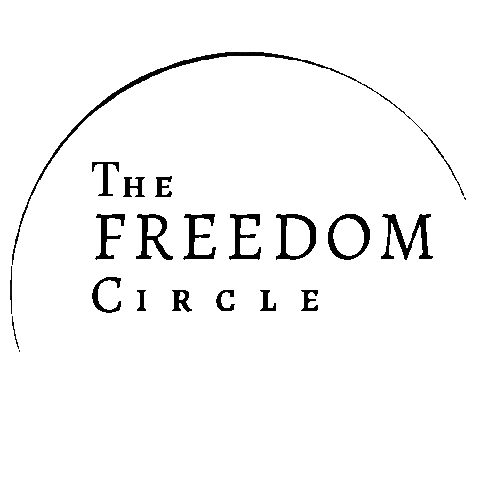 Freedom Circle Sticker by The Kurz Team