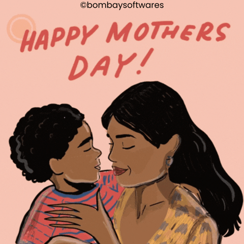 Mothers Day Hug GIF by Bombay Softwares