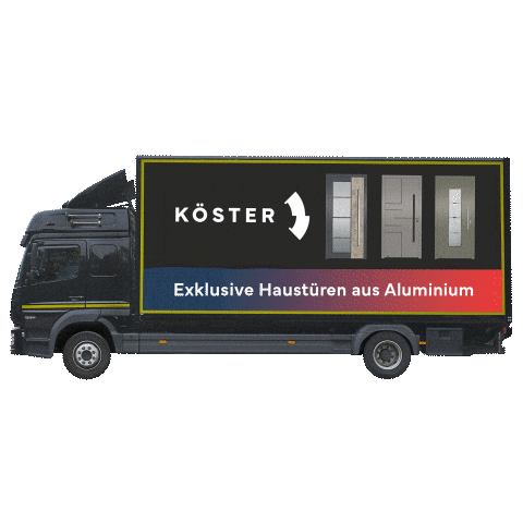 Transport Koester Sticker by Köster Aluminium