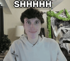 Calm Down Tell No One GIF