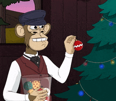 Decorate Christmas Tree GIF by Jenkins the Valet