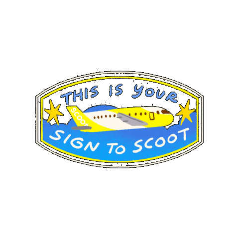 FlyScoot Sticker
