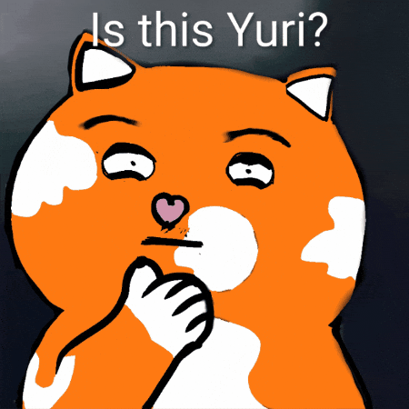 Yuri Orange Cat GIF