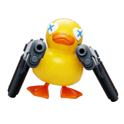 Gun Shooting Sticker