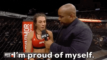 Proud Joanna Jedrzejczyk GIF by UFC