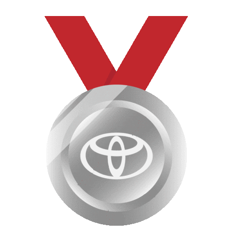 Silver Medal Sticker by Toyota Canada