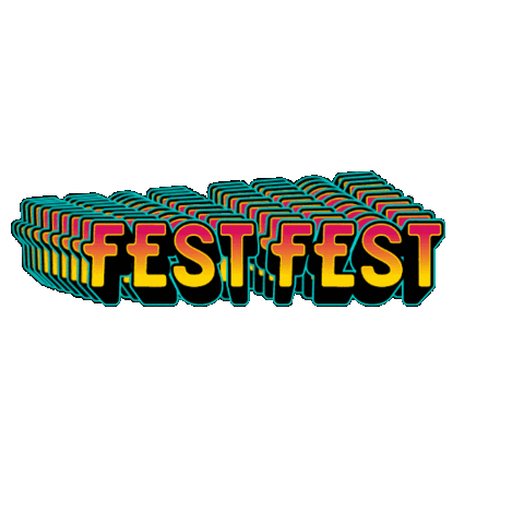 Fest Fest Sticker by Canvas Design Company
