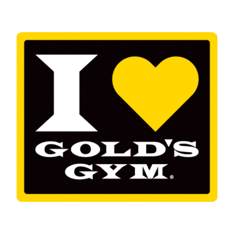 Golds Sticker by Gold's Gym