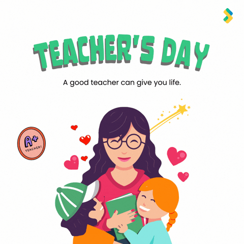 Teachers Day Thank You GIF by Bombay Softwares