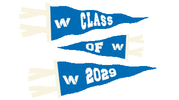Class Of 2029 Sticker by Wheaton College (MA)