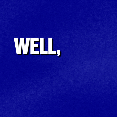 What Happened Funny Reaction GIF by Jeopardy!