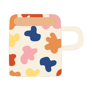 Illustration Mug Sticker