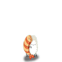 Sushi Uramaki Sticker by Tapiocada