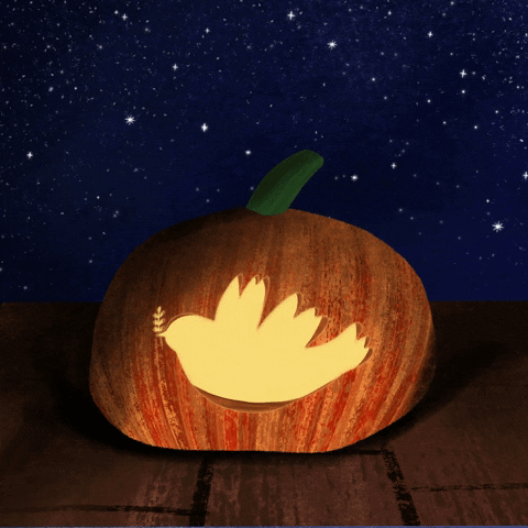 Halloween Peace GIF