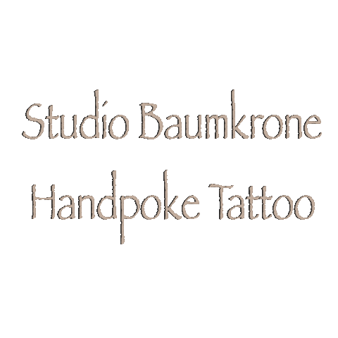 Tattoo Handpoke Sticker