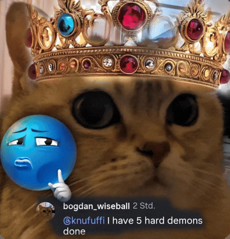 I Have 5 Hard Demons Done GIF