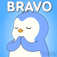 Great Job Applause GIF by Pudgy Penguins