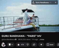 Guru Randhawa Paris GIF
