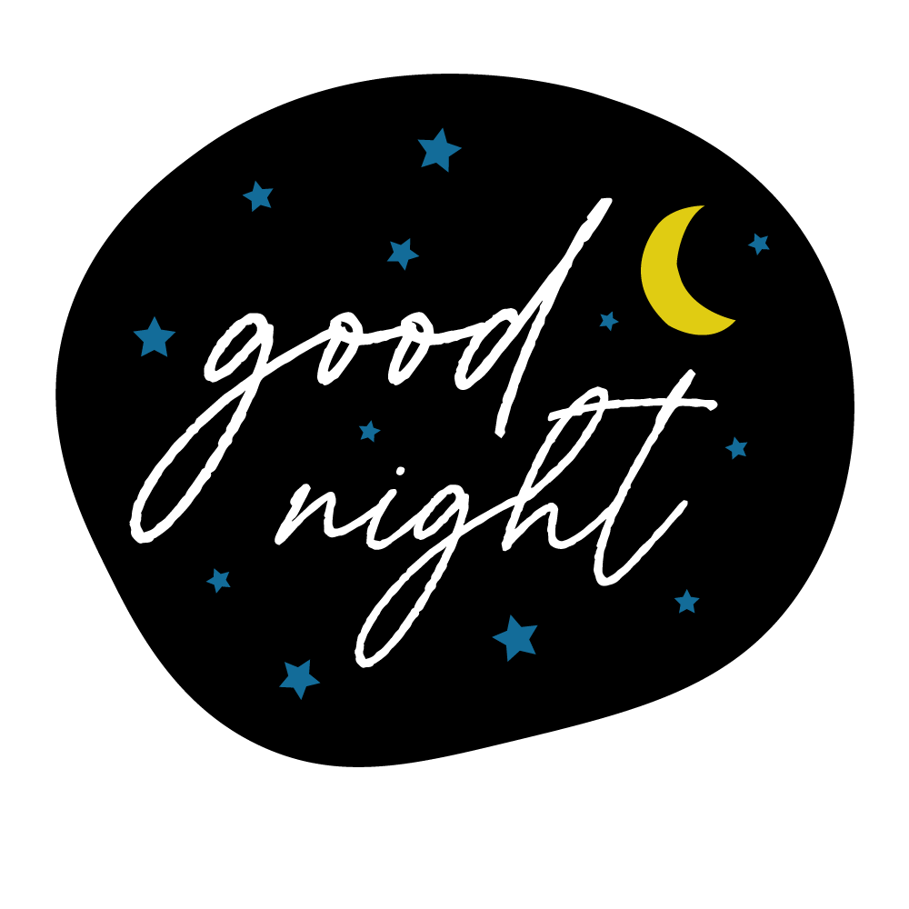 Tired Good Night Sticker by Tracey Hoyng for iOS & Android | GIPHY