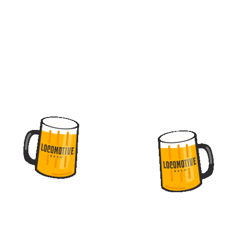 Locomotive Brew Sticker