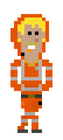 Walking Sticker by CryptoWiener