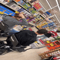 Shopping Scooter GIF