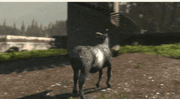 Goat Simulator Deal With It GIF