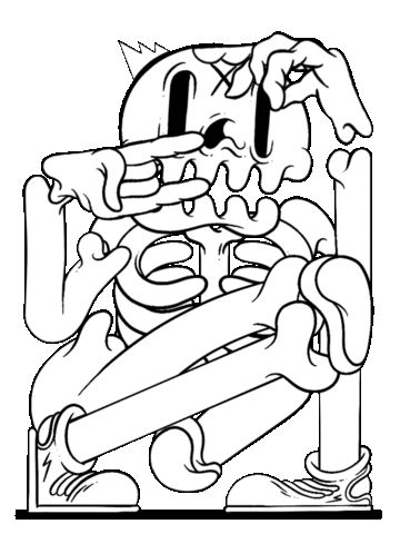 Ron The Killer Sticker