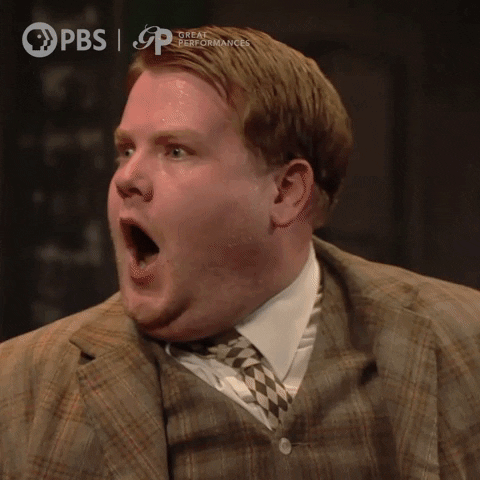 James Corden Fight GIF by GREAT PERFORMANCES | PBS