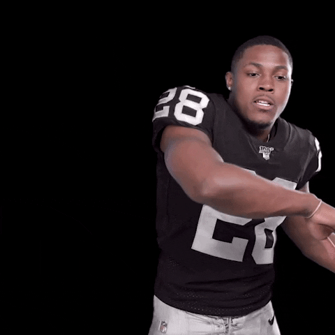 Oakland Raiders Josh Jacobs GIF by NFL - Find & Share on GIPHY