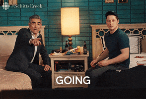 Going Schitts Creek GIF by CBC