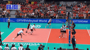United States Wow GIF by Volleyball World